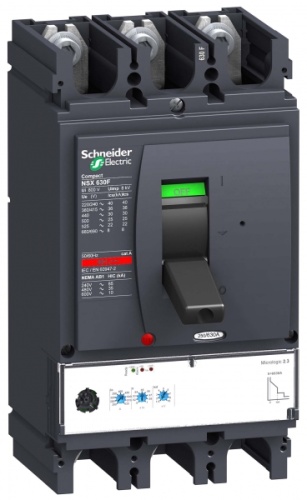 Автоматический выключатель 3П3Т MICR. 2.3 630A NSX630H | код. LV432895 | Schneider Electric 